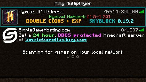 hypeixel|hypixel server ip.